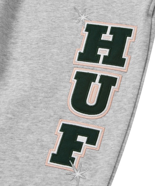 PLAYBOY(プレイボーイ)の「PLAYBOY RABBIT HEAD FLEECE PANT / HUF スウェットパンツ 【PLAYBOY】 コラボ(スウェットパンツ・メンズ・ブラック/ヘザーグレー・X-LARGE/LARGE/MEDIUM)」の9枚目の写真