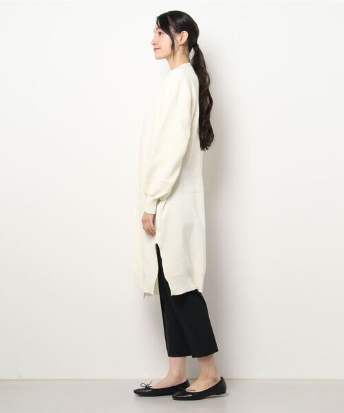 ANAP(アナップ)の「ニットロングカーディガン(カーディガン/ボレロ・レディース・ホワイト/グレイッシュベージュ/モカ/ブラック・FREE)」の6枚目の写真