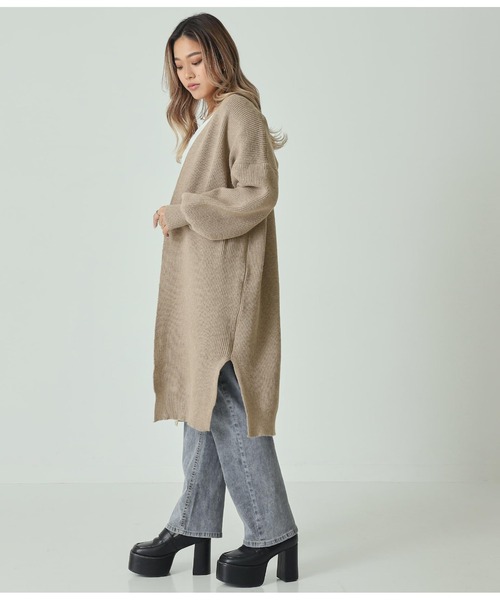 ANAP（アナップ）の「ニットロングカーディガン（カーディガン/ボレロ