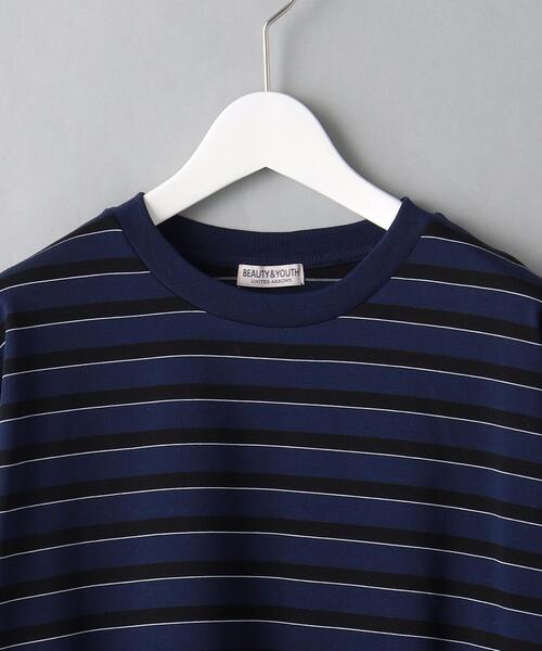 BEAUTY&YOUTH UNITED ARROWS（ビューティーアンドユースユナイテッドアローズ）の「BY ユニバーサル ボーダー クルーネック（Tシャツ/カットソー・メンズ・ホワイト/ブラック/ネイビー・XL/M/L/S）」の22枚目の写真