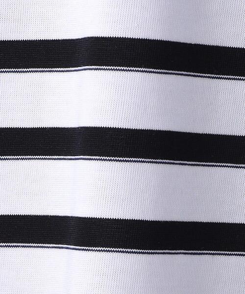 BEAUTY&YOUTH UNITED ARROWS（ビューティーアンドユースユナイテッドアローズ）の「BY ユニバーサル ボーダー クルーネック（Tシャツ/カットソー・メンズ・ホワイト/ブラック/ネイビー・XL/M/L/S）」の9枚目の写真