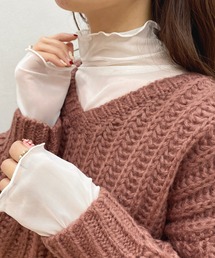 apres jour | キャミ付きシアーインナー【ZOZOTOWN限定アイテム】(Tシャツ/カットソー)