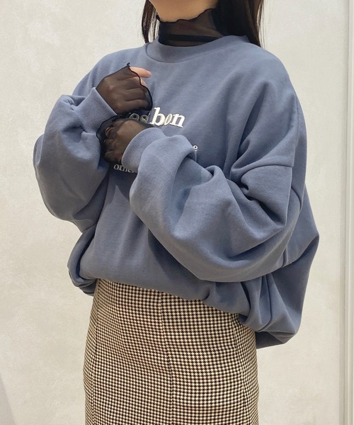 apres jour（アプレジュール）の「キャミ付きシアーインナー【ZOZOTOWN限定アイテム】（Tシャツ/カットソー・レディース・オフホワイト/ブラック・X-LARGE/フリー）」の21枚目の写真