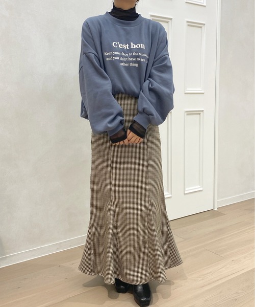 apres jour（アプレジュール）の「キャミ付きシアーインナー【ZOZOTOWN限定アイテム】（Tシャツ/カットソー・レディース・オフホワイト/ブラック・X-LARGE/フリー）」の22枚目の写真