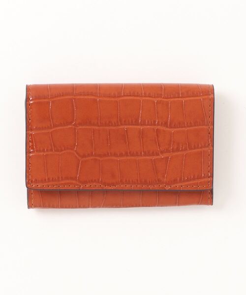 PATRICK COX（パトリック・コックス）の「PATRICK COX(パトリック・コックス)  BB・イタリークロコ　名刺入れ（名刺入れ・レディース・ブラック/オレンジ/グリーン・FREE）」の3枚目の写真
