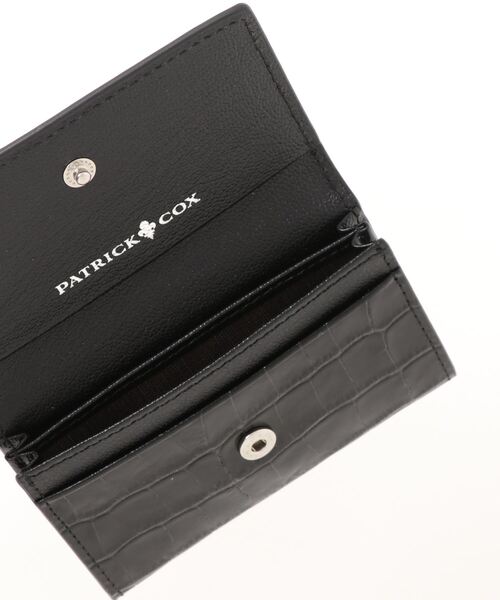 PATRICK COX（パトリック・コックス）の「PATRICK COX(パトリック・コックス)  BB・イタリークロコ　名刺入れ（名刺入れ・レディース・ブラック/オレンジ/グリーン・FREE）」の6枚目の写真