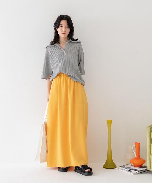 CITEN（シテン）の「＜CITEN（シテン）＞シア―クロシェビッグカラー