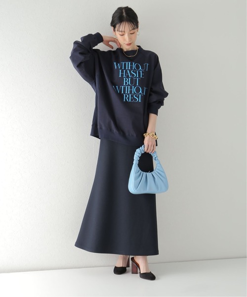 plage(プラージュ)の「【JANE SMITH/ジェーンスミス】 SP SWEAT プルオーバー◆(Tシャツ/カットソー・レディース・ネイビー/ホワイト系その他・FREE)」の5枚目の写真