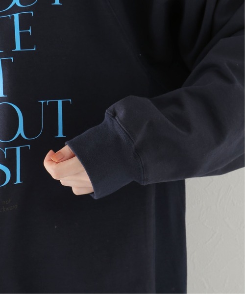 plage(プラージュ)の「【JANE SMITH/ジェーンスミス】 SP SWEAT プルオーバー◆(Tシャツ/カットソー・レディース・ネイビー/ホワイト系その他・FREE)」の13枚目の写真