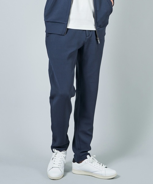 TETE HOMME（テットオム）の「タックジャガードイージーパンツ（デニムパンツ・メンズ・ブラック/ネイビー・MEDIUM/LARGE/X-LARGE）」の8枚目の写真