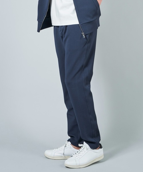 TETE HOMME（テットオム）の「タックジャガードイージーパンツ（デニムパンツ・メンズ・ブラック/ネイビー・MEDIUM/LARGE/X-LARGE）」の9枚目の写真
