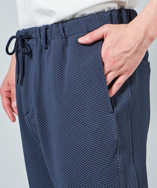 TETE HOMME（テットオム）の「タックジャガードイージーパンツ（デニムパンツ・メンズ・ブラック/ネイビー・MEDIUM/LARGE/X-LARGE）」の14枚目の写真