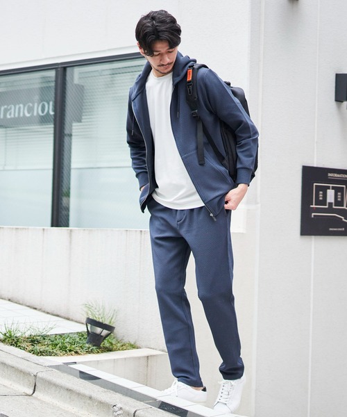TETE HOMME（テットオム）の「タックジャガードイージーパンツ（デニムパンツ・メンズ・ブラック/ネイビー・MEDIUM/LARGE/X-LARGE）」の17枚目の写真