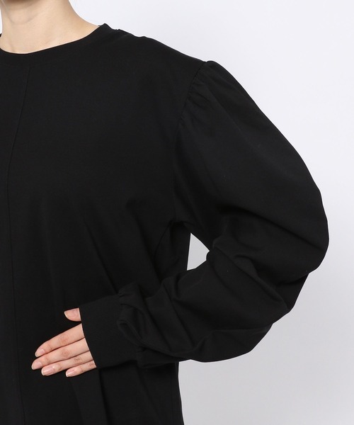 PAGEBOY（ページボーイ）の「マトンスリーブプルオーバー（Tシャツ/カットソー・レディース・ブラック/オフホワイト/ブルー/グリーン/グレイッシュベージュ・FREE）」の22枚目の写真