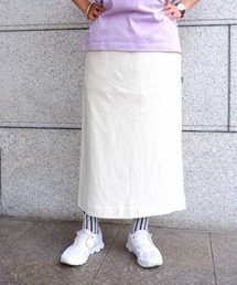 MANASTASH/マナスタッシュ　HEMP SLIT SKIRT　ヘンプスリットスカート