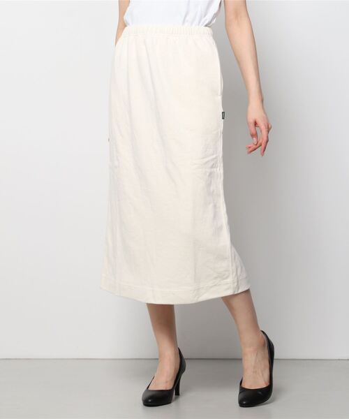 MANASTASH(マナスタッシュ)の「MANASTASH/マナスタッシュ HEMP SLIT SKIRT ヘンプスリットスカート(スカート・レディース・ブラック/ピンク/ナチュラル・MEDIUM)」の10枚目の写真