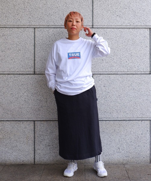 MANASTASH(マナスタッシュ)の「MANASTASH/マナスタッシュ HEMP SLIT SKIRT ヘンプスリットスカート(スカート・レディース・ブラック/ピンク/ナチュラル・MEDIUM)」の8枚目の写真