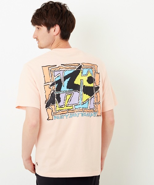 RUSTY(ラスティ)の「【RUSTY:ラスティー】バックプリントTシャツ(Tシャツ/カットソー・メンズ・ブラック/ピンク/ホワイト・MEDIUM/LARGE/X-LARGE)」の18枚目の写真