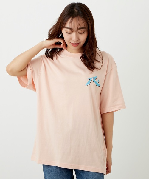 RUSTY(ラスティ)の「【RUSTY:ラスティー】バックプリントTシャツ(Tシャツ/カットソー・メンズ・ブラック/ピンク/ホワイト・MEDIUM/LARGE/X-LARGE)」の9枚目の写真