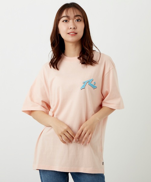 RUSTY(ラスティ)の「【RUSTY:ラスティー】バックプリントTシャツ(Tシャツ/カットソー・メンズ・ブラック/ピンク/ホワイト・MEDIUM/LARGE/X-LARGE)」の8枚目の写真
