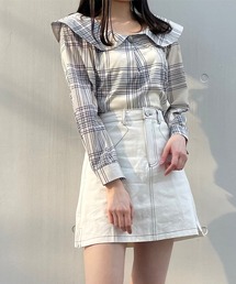 titty＆Co. PETIT | 【titty&Co.PETIT】ステッチツイルスカパン(スカート)