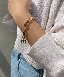 PBLIM（ページボーイリム）の「【PAGEBOYLIM】イニシャルブレス（ブレスレット・メンズ）」