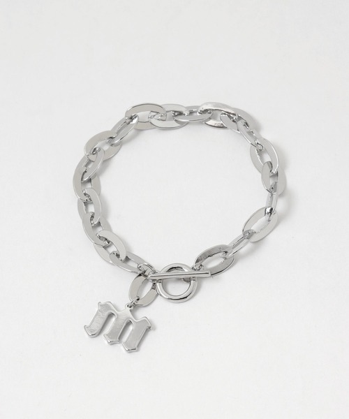 PBLIM（ページボーイリム）の「【PAGEBOYLIM】イニシャルブレス（ブレスレット・レディース・シルバー/ゴールド・FREE）」の3枚目の写真