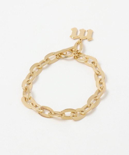 PBLIM（ページボーイリム）の「【PAGEBOYLIM】イニシャルブレス（ブレスレット・レディース・シルバー/ゴールド・FREE）」の5枚目の写真