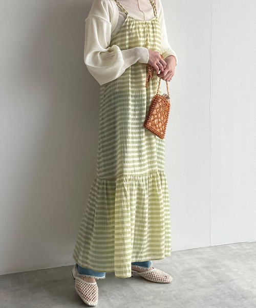 w closet（ダブルクローゼット）の「後ろレースアップショート丈カーディガン（カーディガン/ボレロ・レディース・オフホワイト/ピンク/ブラック/イエロー・FREE）」の10枚目の写真