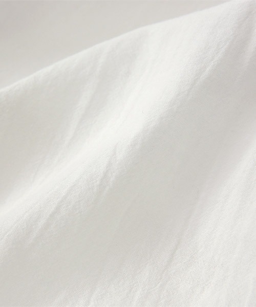 and it_(アンドイット)の「エミュラル emural コットン丸襟ブラウス(シャツ/ブラウス・レディース・アイボリー/ストライプ/チェック・M-L)」の11枚目の写真