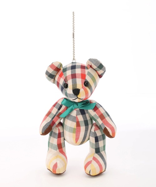 Arnold Palmer（アーノルドパーマー）の「ハウスチェック ベア（その他雑貨・レディース・ブルー系その他/ベージュ系その他・F）」の2枚目の写真