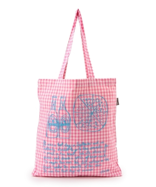 Ray BEAMS(レイビームス)の「Talented Totes / ギンガムチェック リバーシブル トートバッグ(トートバッグ・レディース・ピンク/ブルー・ONE SIZE)」の9枚目の写真