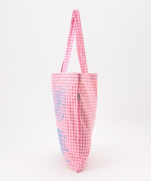 Ray BEAMS(レイビームス)の「Talented Totes / ギンガムチェック リバーシブル トートバッグ(トートバッグ・レディース・ピンク/ブルー・ONE SIZE)」の11枚目の写真