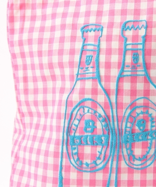 Ray BEAMS(レイビームス)の「Talented Totes / ギンガムチェック リバーシブル トートバッグ(トートバッグ・レディース・ピンク/ブルー・ONE SIZE)」の13枚目の写真
