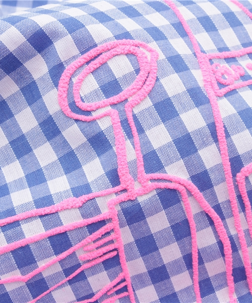 Ray BEAMS(レイビームス)の「Talented Totes / ギンガムチェック リバーシブル トートバッグ(トートバッグ・レディース・ピンク/ブルー・ONE SIZE)」の20枚目の写真