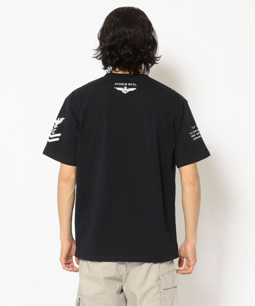 AVIREX（アヴィレックス）の「半袖 ネイバル ポケット Tシャツ / S/S NAVAL POCKET T-SHIRT / アヴィレックス / AVIREX（Tシャツ/カットソー・メンズ・ネイビー/オリーブ/オフホワイト/ピンク/その他10・LARGE/XX-LARGE/X-LARGE/MEDIUM/XL/2XL/M/L）」の8枚目の写真