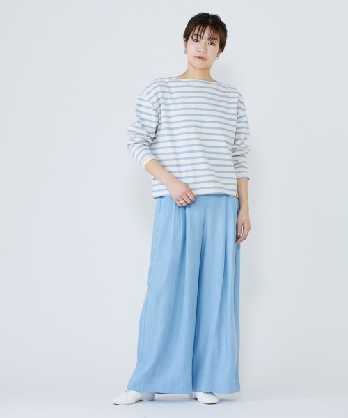 【タグ付き新品】LA MARINE FRANCAISE リネン ワイドパンツ パンツ — LA MARINE FRANCAISE