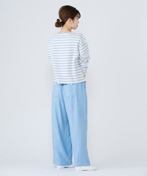【タグ付き新品】LA MARINE FRANCAISE リネン ワイドパンツ パンツ — LA MARINE FRANCAISE