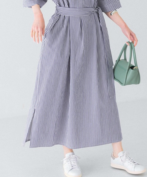 URBAN RESEARCH ROSSO WOMEN(アーバンリサーチ ロッソ)の「ストライプカフタンシャツワンピース(ワンピース・レディース・ブルー系その他/ホワイト系その他・FREE)」の14枚目の写真