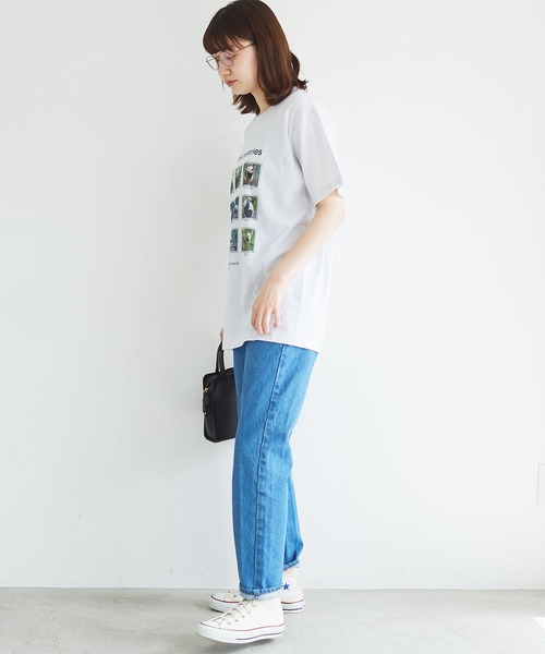 fig Ｌondon（フィグロンドン）の「mok mok memories　Tshirt（Tシャツ/カットソー・レディース・アッシュグレー・FREE）」の2枚目の写真