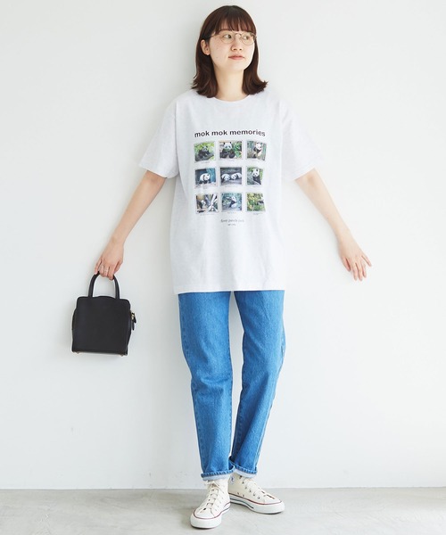 fig Ｌondon（フィグロンドン）の「mok mok memories　Tshirt（Tシャツ/カットソー・レディース・アッシュグレー・FREE）」の17枚目の写真