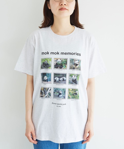 fig Ｌondon（フィグロンドン）の「mok mok memories　Tshirt（Tシャツ/カットソー・レディース・アッシュグレー・FREE）」の14枚目の写真