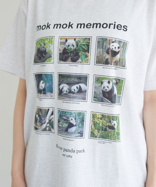 fig Ｌondon（フィグロンドン）の「mok mok memories　Tshirt（Tシャツ/カットソー・レディース・アッシュグレー・FREE）」の22枚目の写真