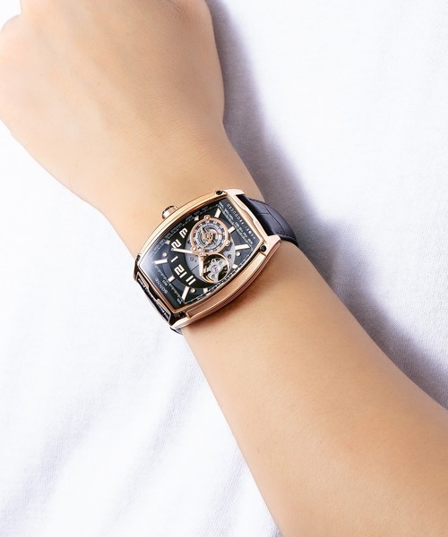 SONNE(ゾンネ)の「SONNE/ゾンネ×ハオリ N029 腕時計 N029PGBK メンズ(アナログ腕時計・メンズ・ブラック・FREE)」の9枚目の写真