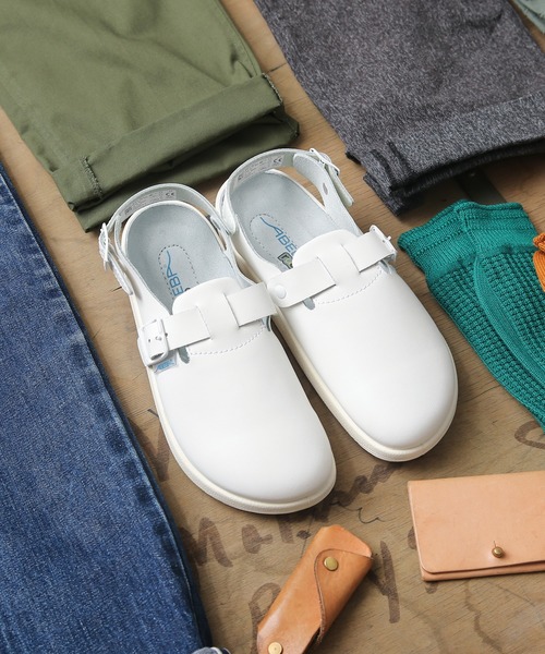 実物新品デッドストックドイツABEBA社製レザークロッグメディカルスタッフサンダル