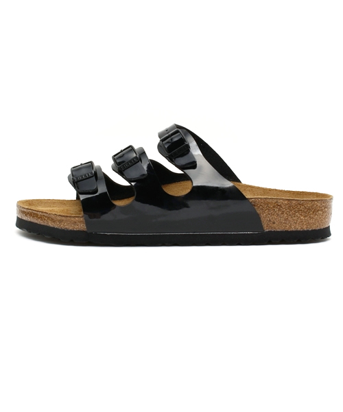 BIRKENSTOCK(ビルケンシュトック)の「FLORIDA BF Patent Black(MEN)(サンダル・メンズ・ブラック・40/43/42/41/39)」の2枚目の写真