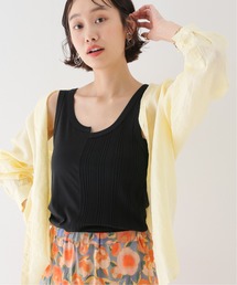 SLOBE IENA | 【ESLOW/エスロー】 COMBINATION タンクトップ【手洗い可】(Tシャツ/カットソー)