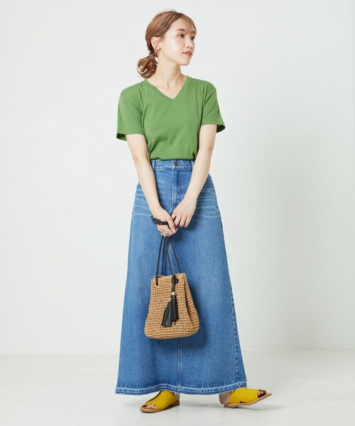 FREAK'S STORE（フリークスストア）の「【限定展開】フリンジペーパーショルダーバッグ（ショルダーバッグ・レディース・ブラウン/ベージュ/グリーン・ONE SIZE）」の10枚目の写真