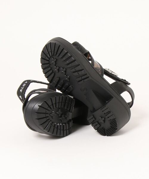 algy（アルジー）の「ALGY アルジー キッズ 厚底クロスストラップサンダル【軽量】 3027（サンダル・キッズ・ブラック/ホワイト・22.0cm/21.0cm/24.0cm/23.0cm/20.0cm/19.0cm）」の3枚目の写真