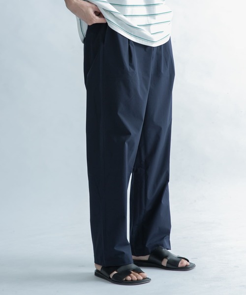 FORK&SPOON(フォークアンドスプーン)の「FORK&SPOON ストレッチイージーロングパンツ(その他パンツ・メンズ・ネイビー/グレー系その他/グリーン系その他・4/5)」の4枚目の写真